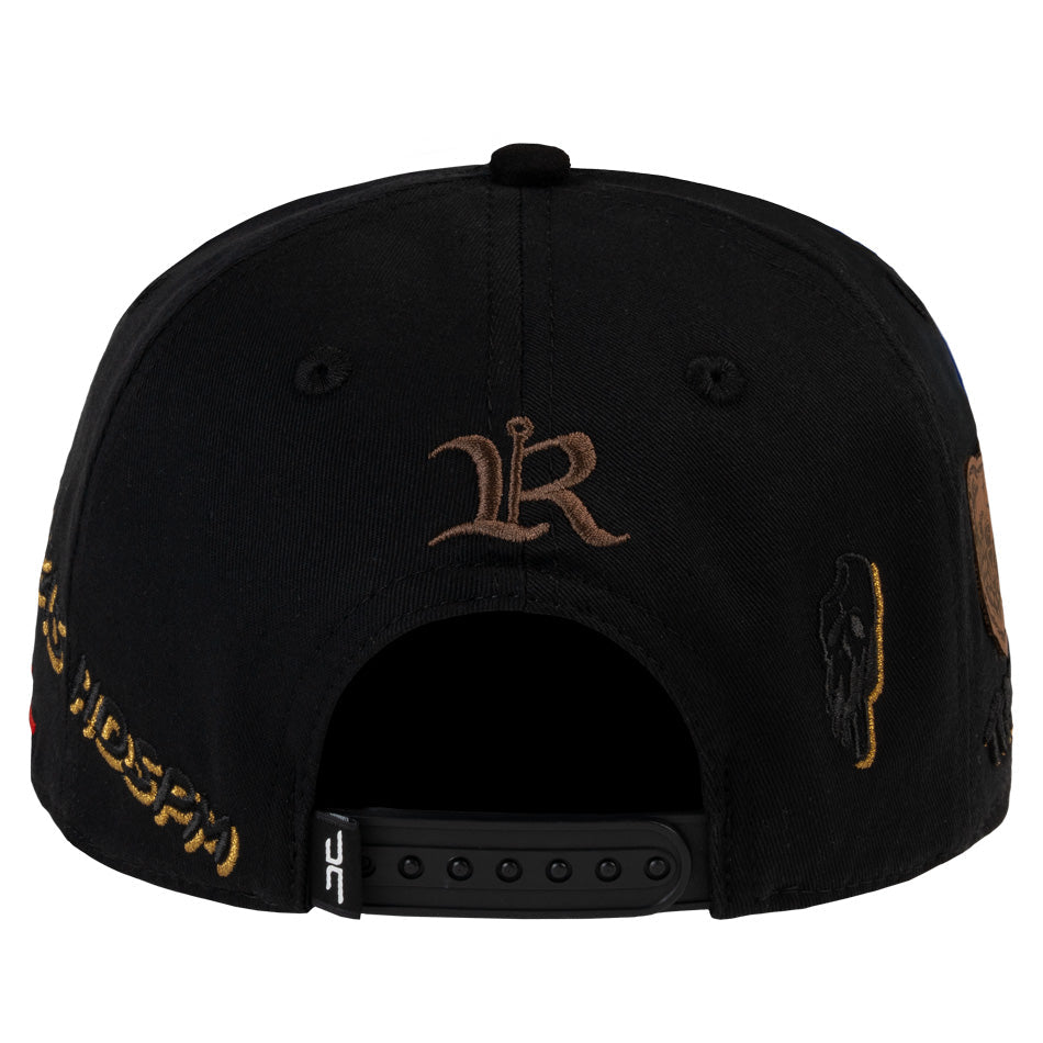 GORRA JC HATS X LUIS R CONRIQUEZ X CANELO ALVAREZ "MARTES 13" BLACK