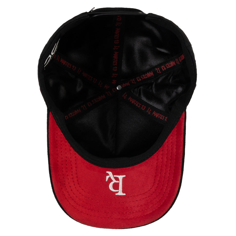 GORRA JC HATS X LUIS R CONRIQUEZ X CANELO ALVAREZ "MARTES 13" BLACK