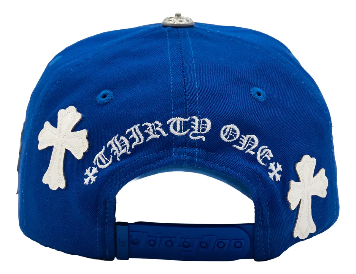 GORRA THIRTYONE HATS BLUE CHROME