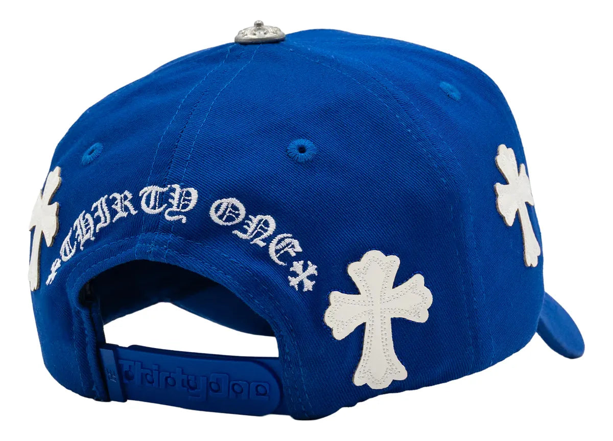 GORRA THIRTYONE HATS BLUE CHROME