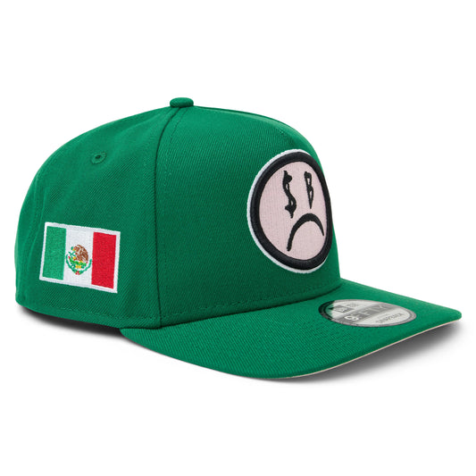 GORRA SAD BOYZ X NEW ERA 9FIFTY A FRAME GREEN