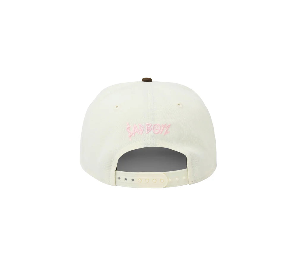GORRA SAD BOYZ X NEW ERA JUNIOR H 9FIFTY A FRAME BEIGE