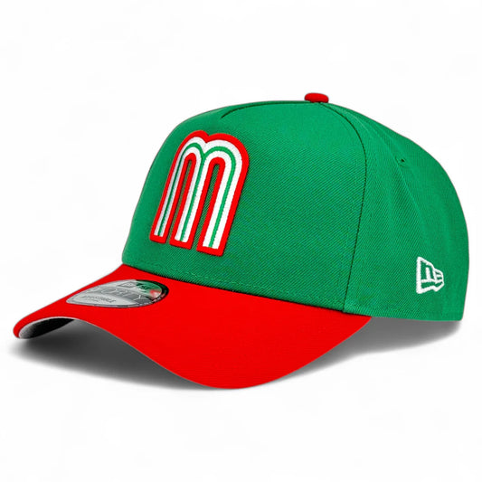 GORRA NEW ERA MEXICO WBC 9FORTY A-FRAME VERDE