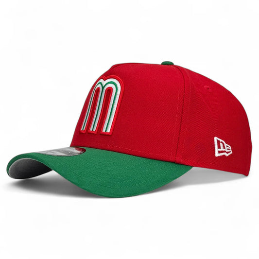 GORRA NEW ERA MEXICO WBC 9FORTY A-FRAME ROJA