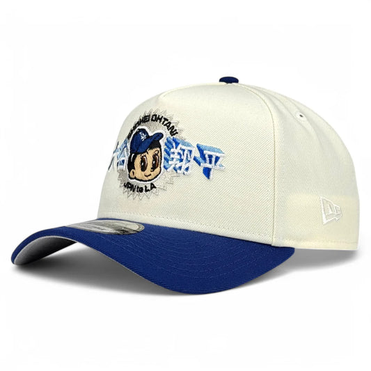 GORRA NEW ERA LOS ANGELES DODGERS OHTANI ANIME 9FORTY A-FRAME WHITE ROYAL