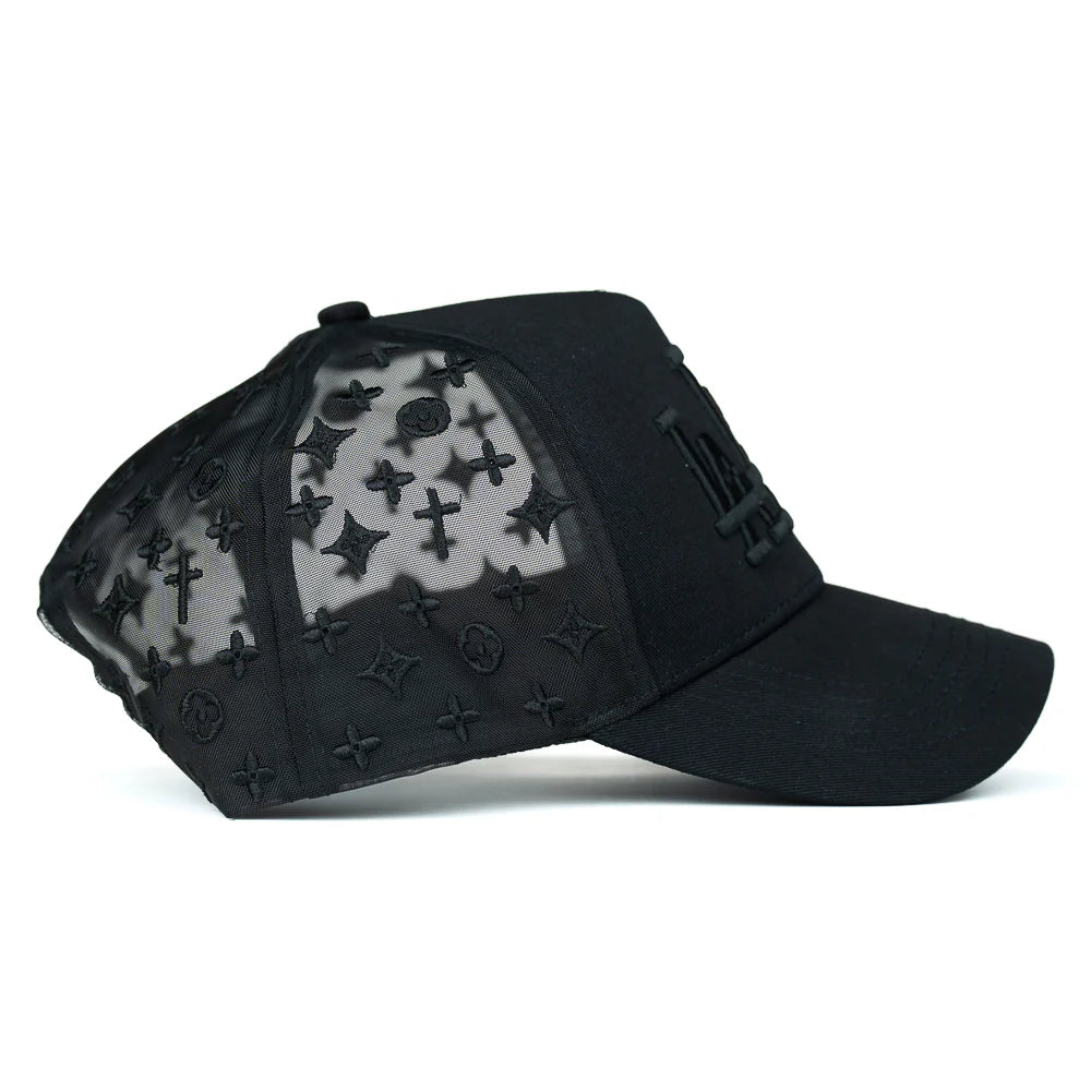 GORRA RUDE AWAKENINGS LA LA LA TRIPE BLACK