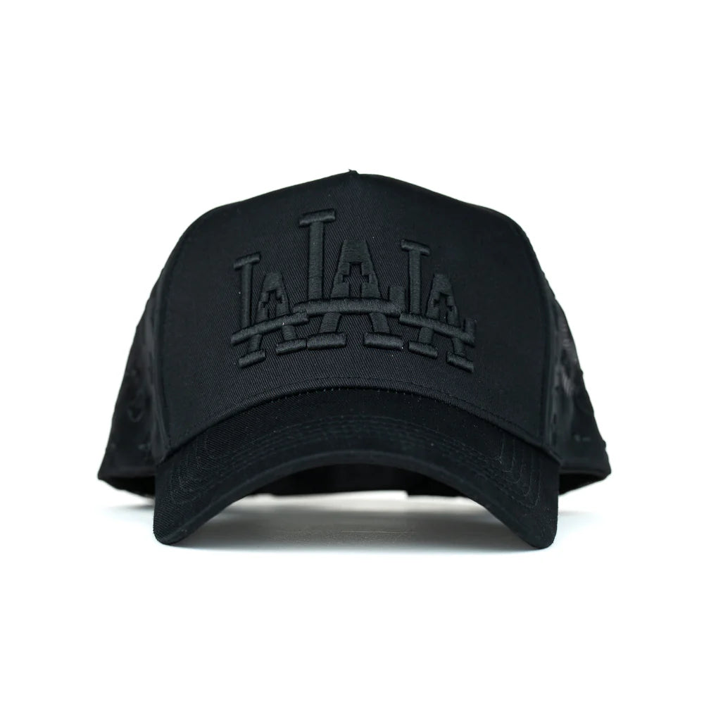 GORRA RUDE AWAKENINGS LA LA LA TRIPE BLACK