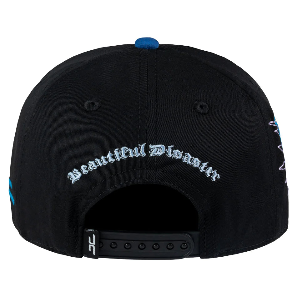 GORRA JC HATS BEAUTIFUL DISASTER 2.0 SAD BLACK
