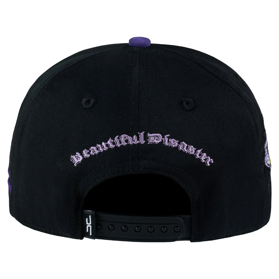 GORRA JC HATS BEAUTIFUL DISASTER 2.0 HUNGRY BLACK