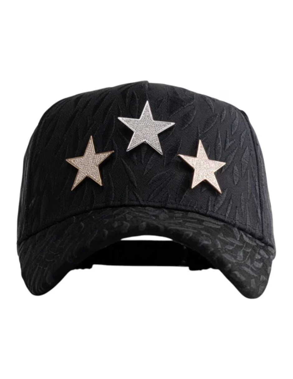 GORRA BARBAS HATS ROCKSTAR 3 ESTRELLAS