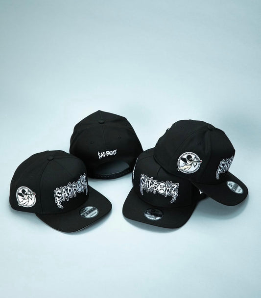 GORRA SAD BOYZ X NEW ERA JUNIOR H 9FIFTY A FRAME BLACK