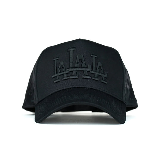 GORRA RUDE AWAKENINGS LA LA LA TRIPE BLACK